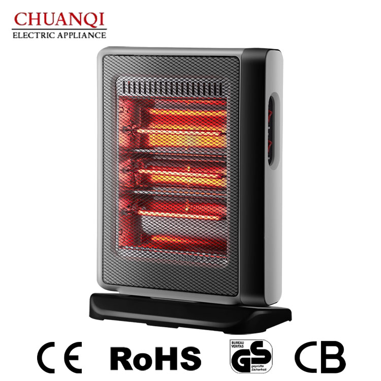 Pemanas 1200W 3 Tiub Merah Dengan Fungsi Berayun